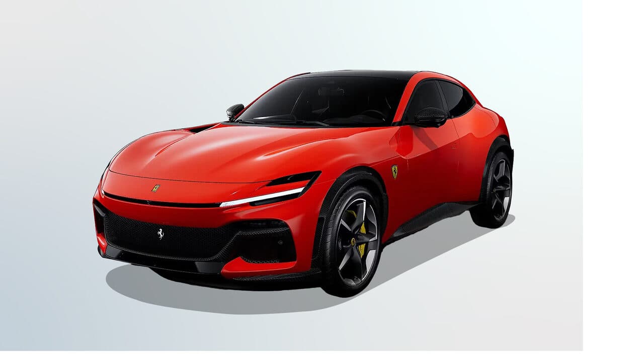 Ferrari Purosangue in Rosso Scuderia