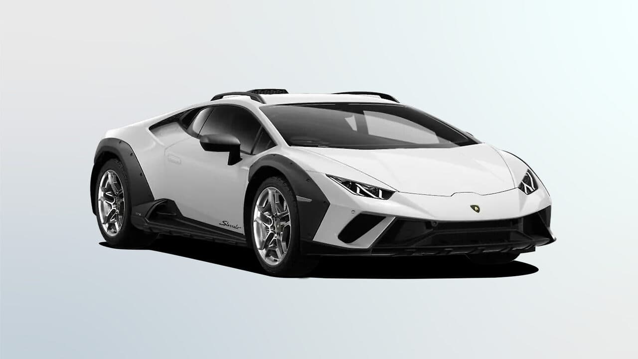 Lamborghini Huracan Sterrato in Bianco Monocerus