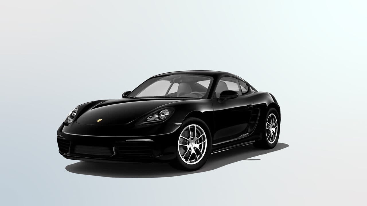 Porsche 718 in Black