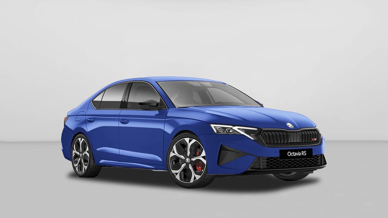 Skoda Octavia in Race Blue