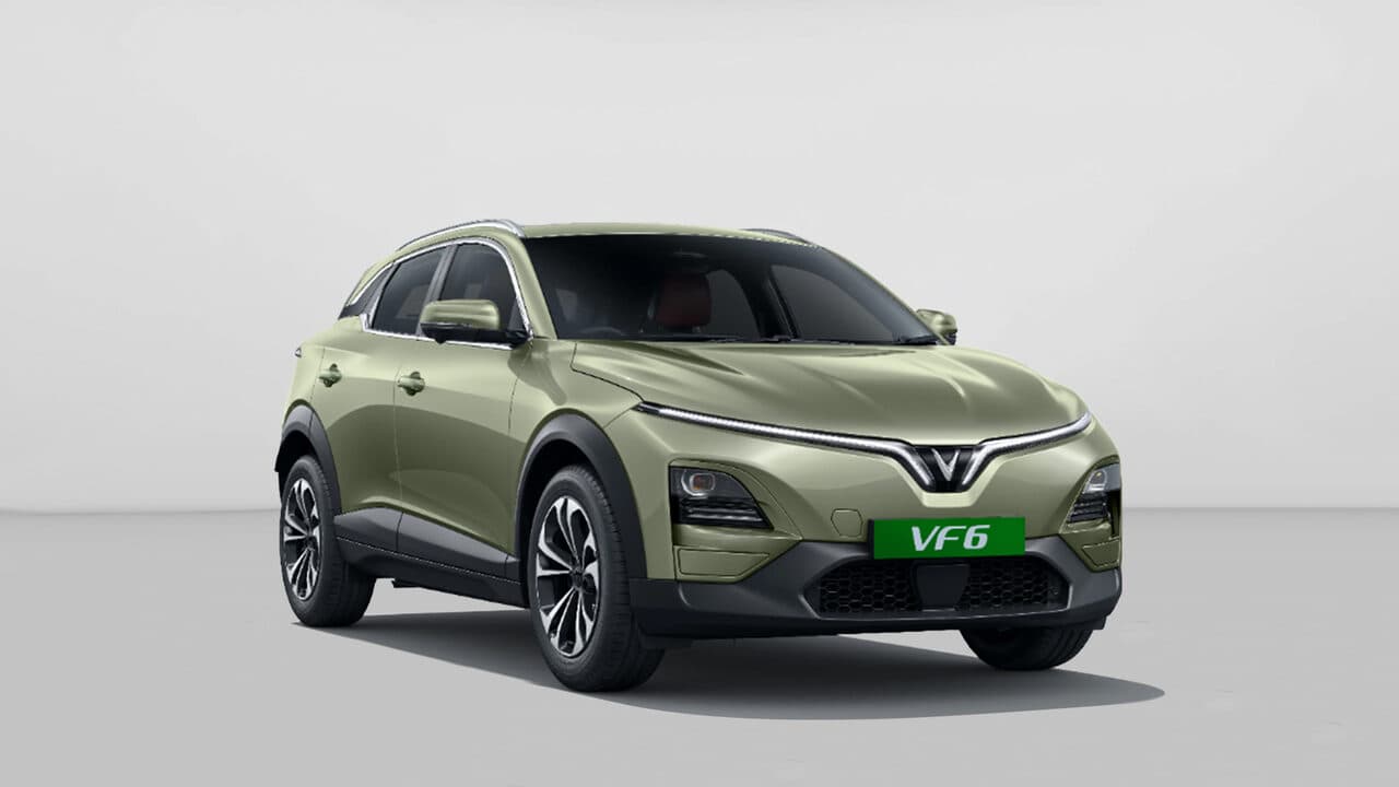 VinFast VF6 in Urban Mint