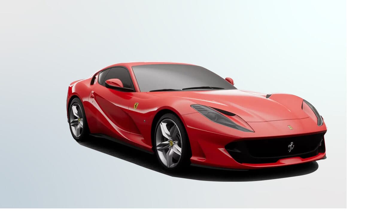 Ferrari 812 GTS in Rosso Corsa