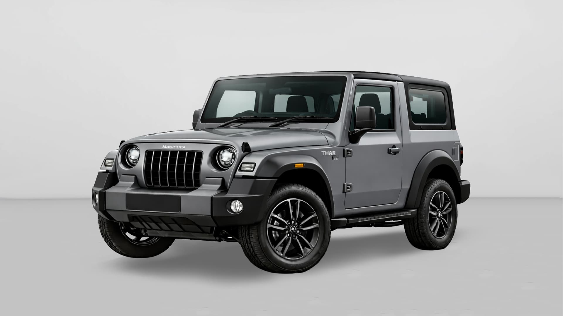 Mahindra Thar in Battleship Grey