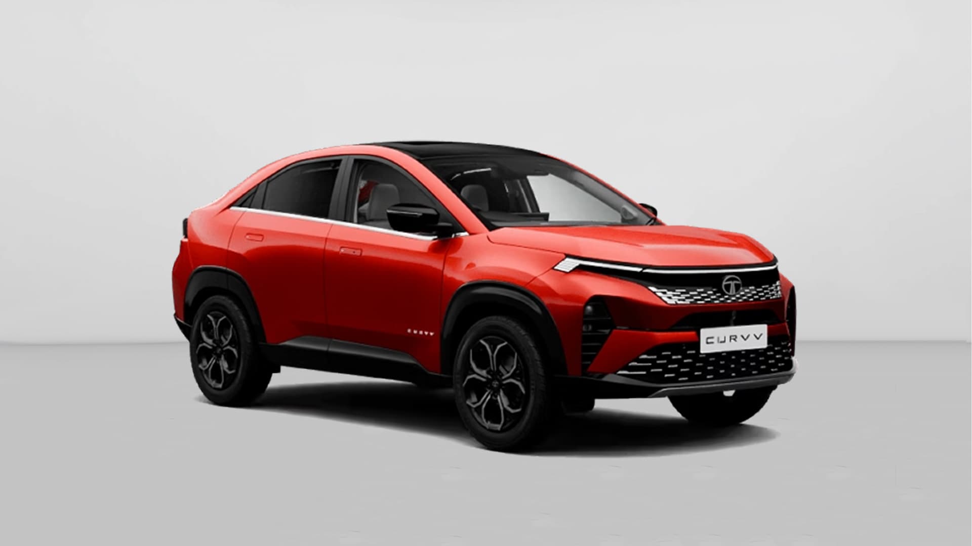 Tata Motors Curvv in Flame Red