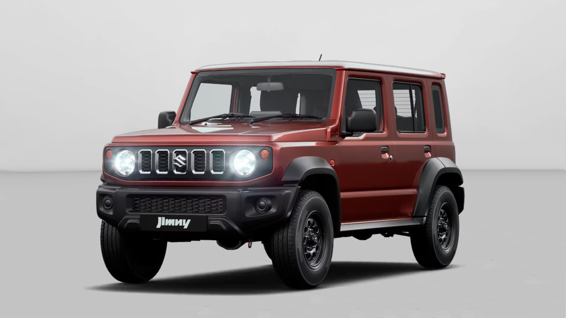 Maruti Suzuki Jimny in Sizzling Red