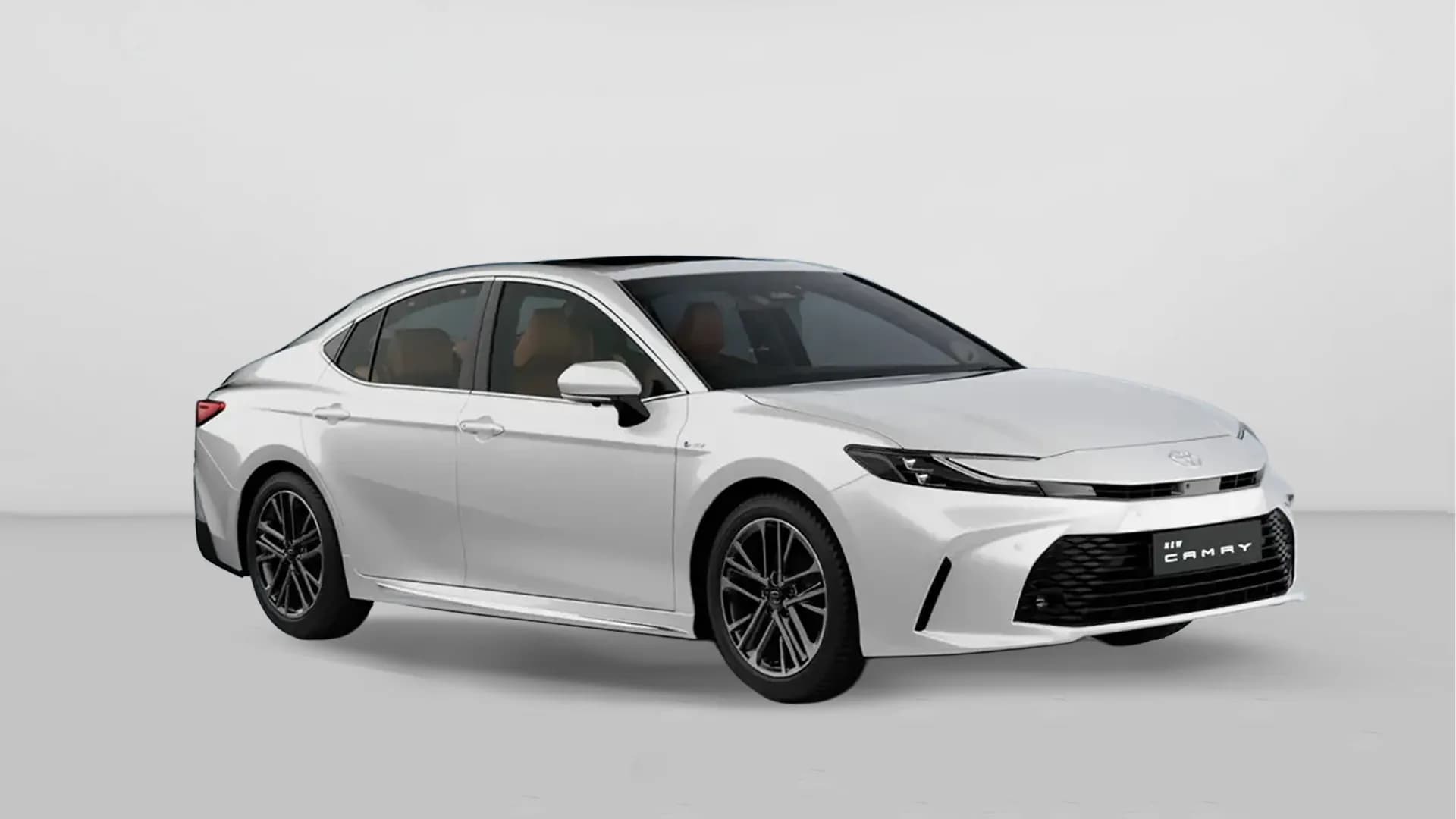 Toyota Camry in Platinum White