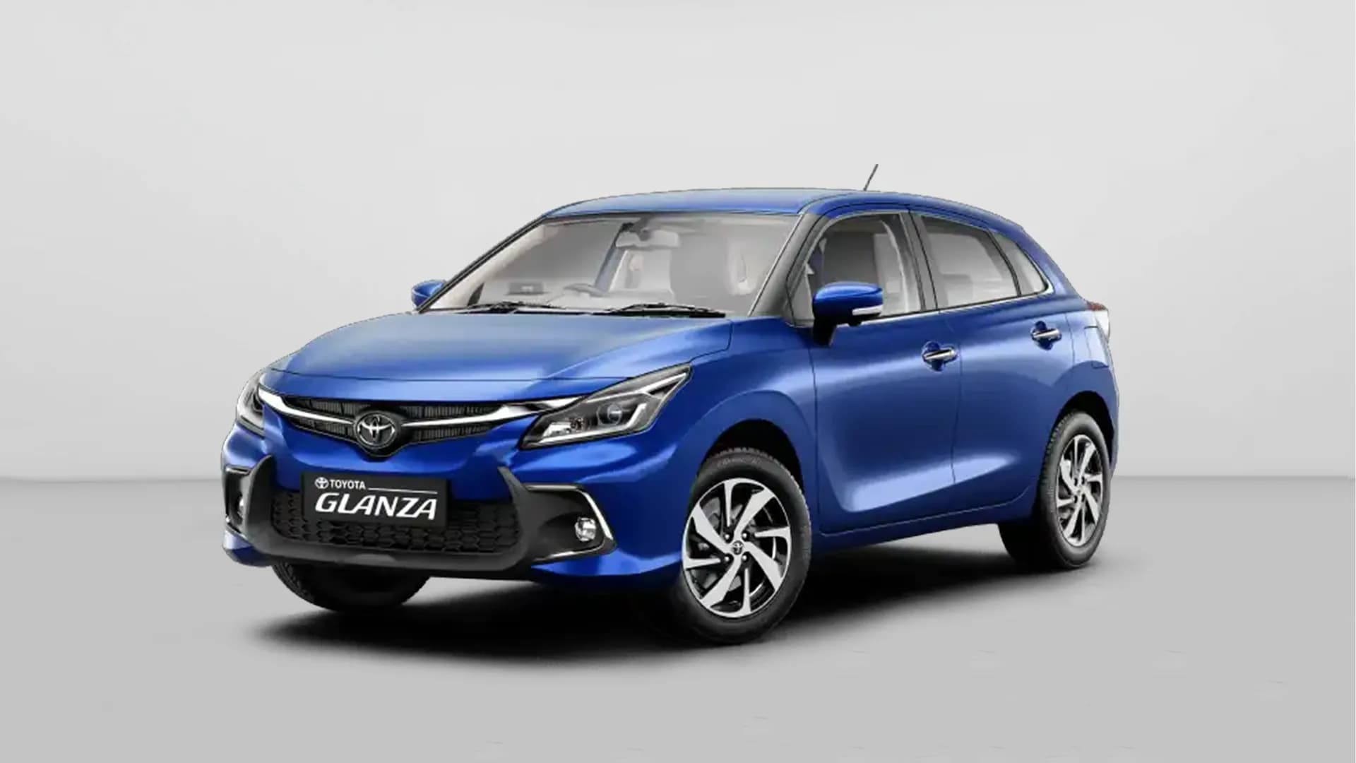 Toyota Glanza in Blue