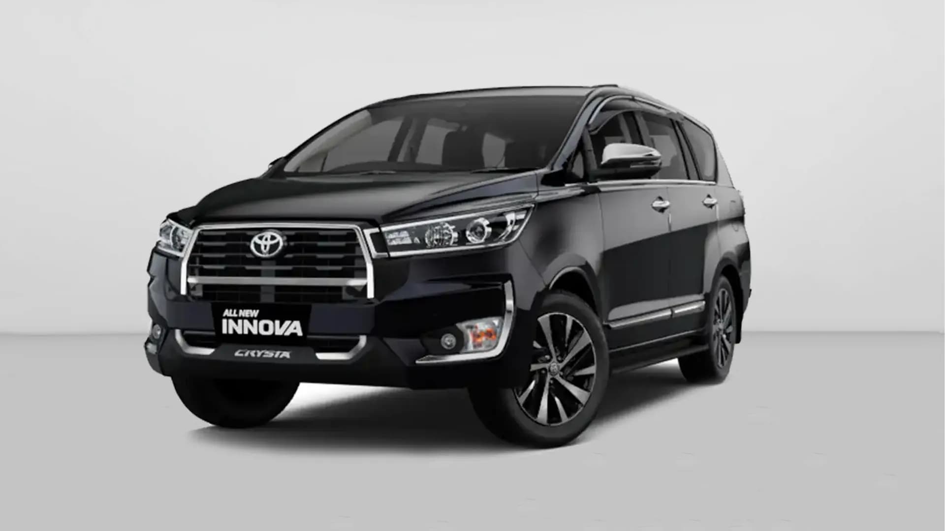 Toyota Innova Crysta in Attitude Black Color