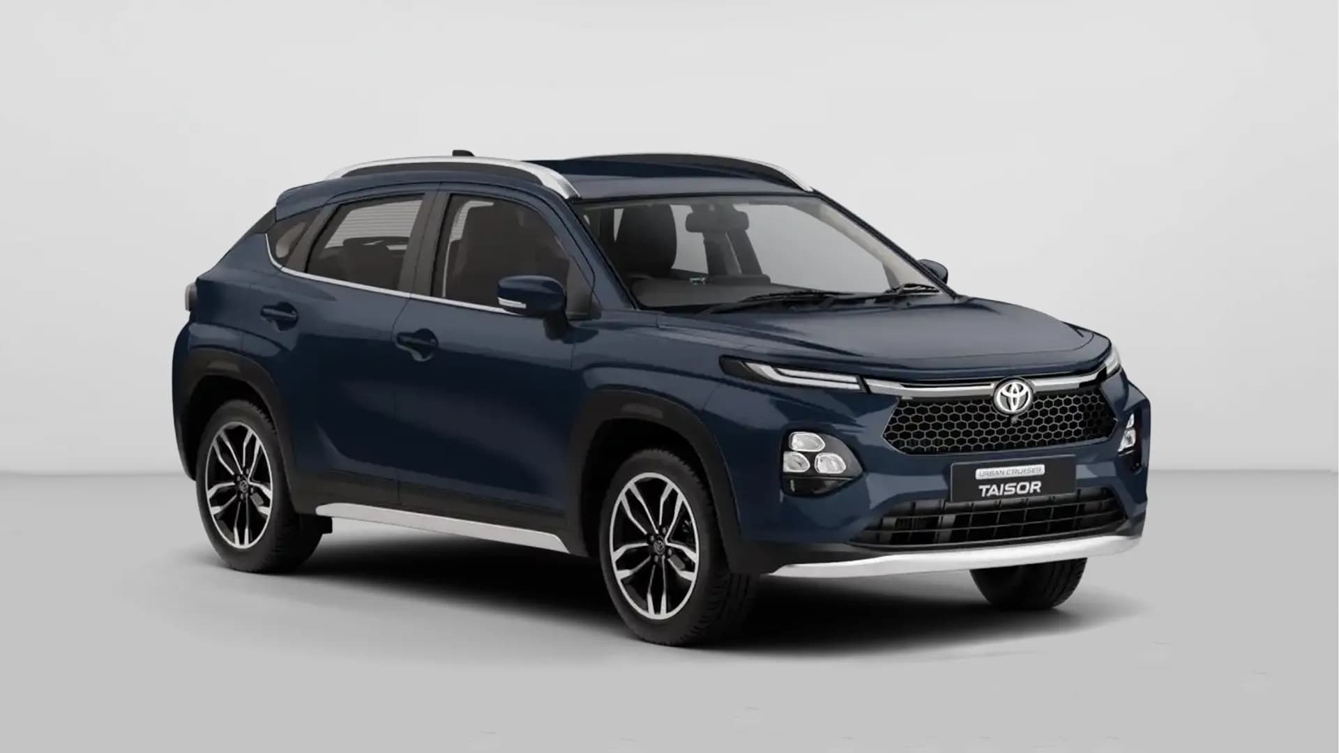 Toyota Urban Cruiser Taisor in Blueish Black