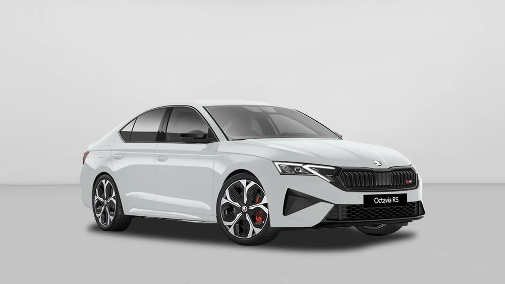 Skoda Octavia RS in Octavia Candy White
