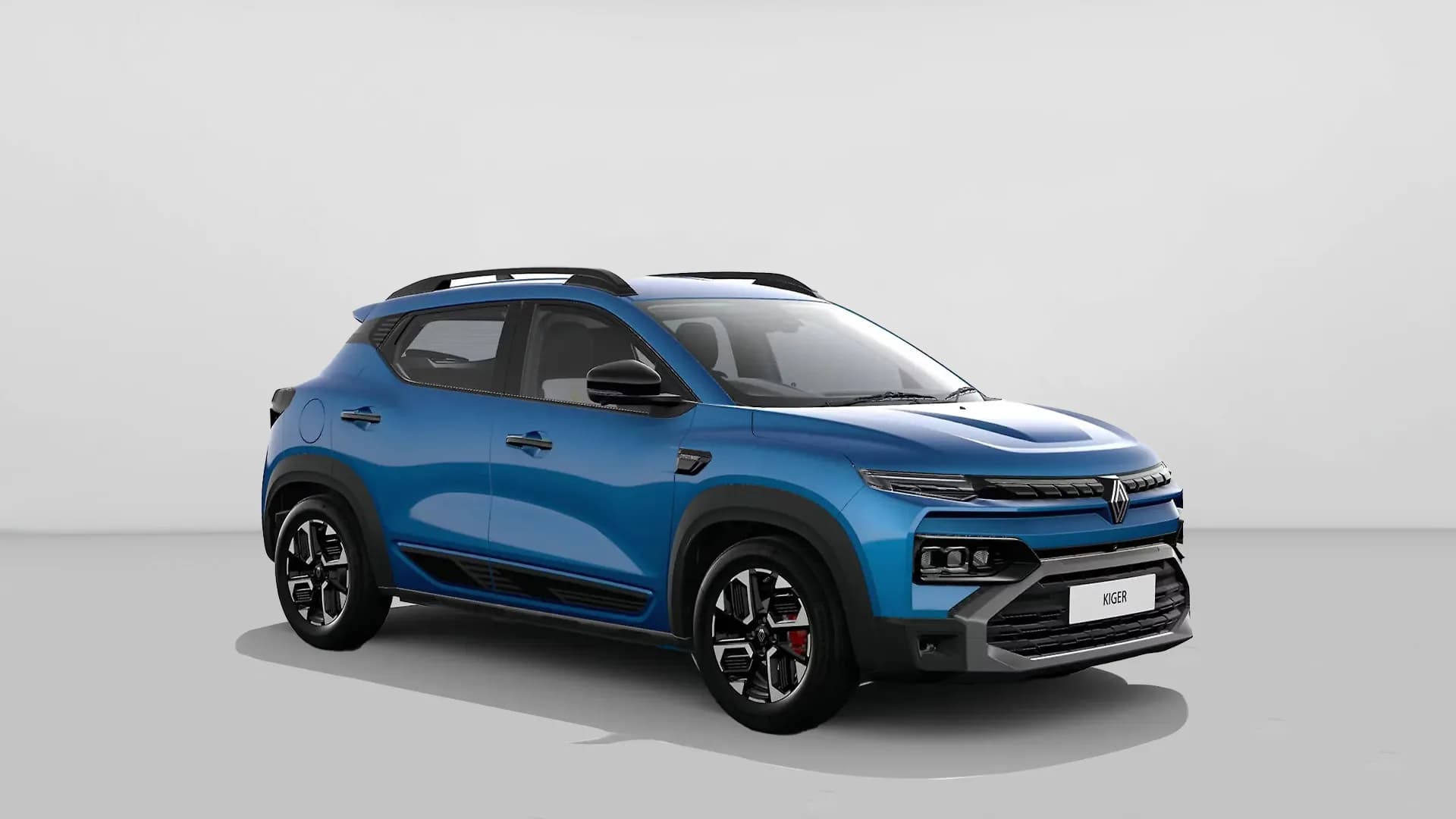 Renault Kiger in Caspian Blue