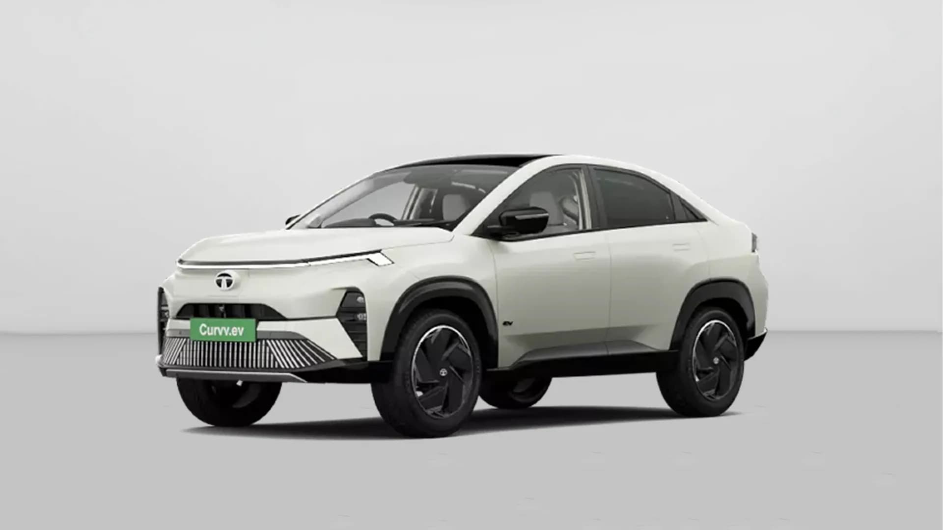 Tata Motors Curvv EV in Empowered Oxide With Dual Tone