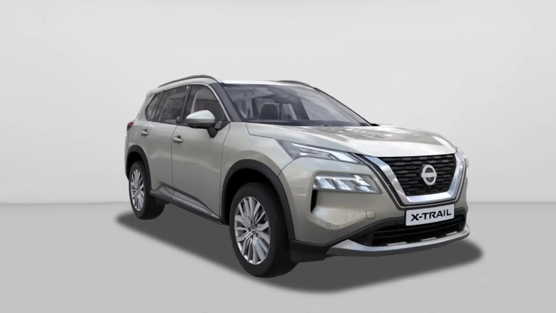 Nissan X-Trail in Xtrail Champagne Silver