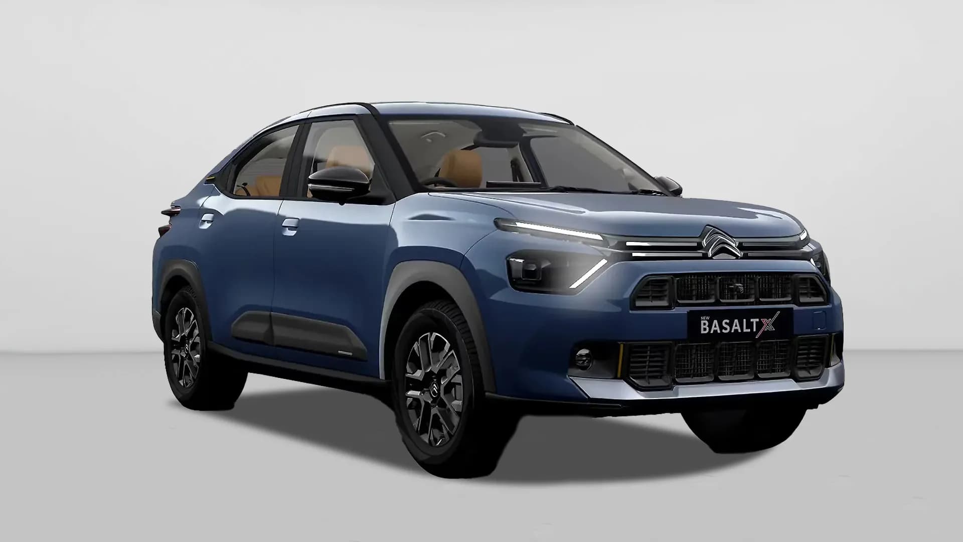 Citroen Basalt X in Cosmo Blue