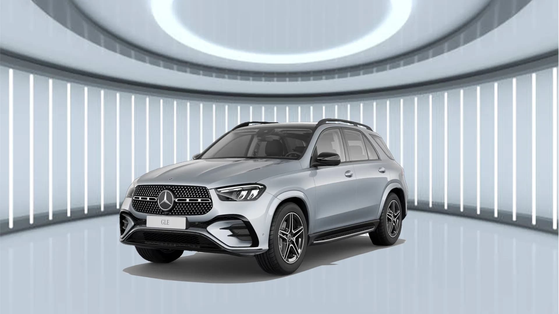 Mercedes-Benz GLE in High Tech Silver Metallic Paint