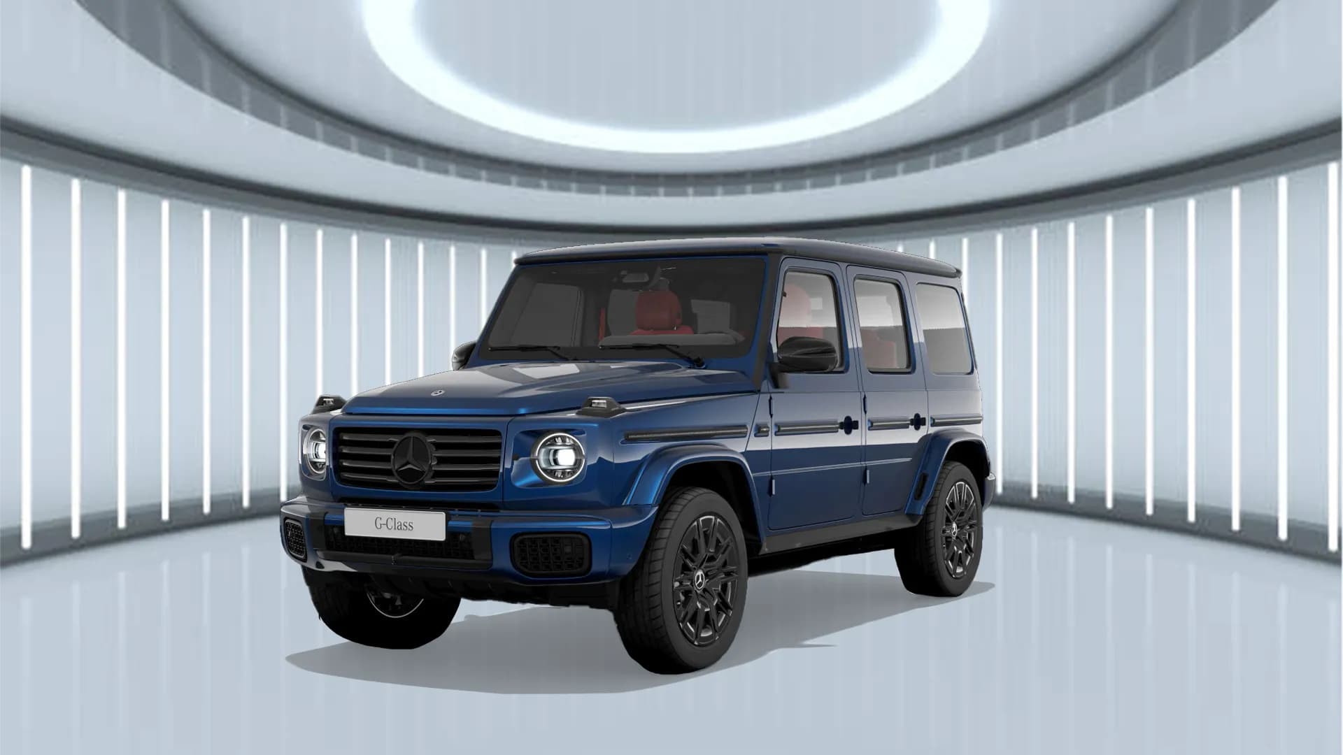 Mercedes-Benz G580 with EQ Technology in G Class Electric Brilliant Blue