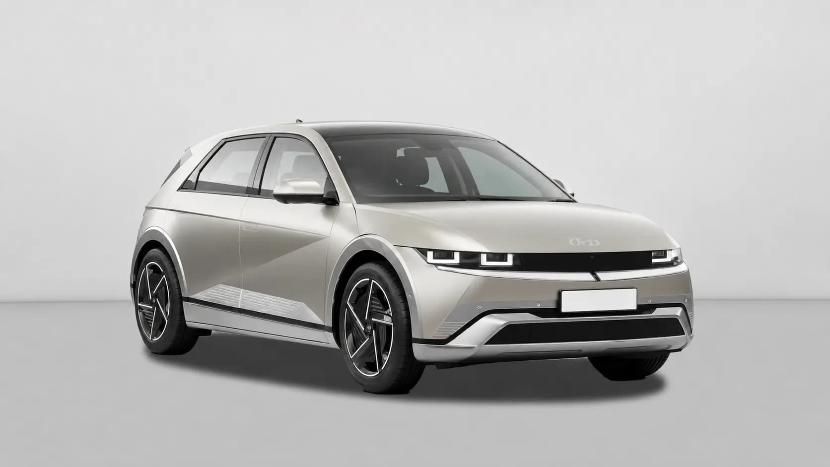 Hyundai Ioniq 5 in Gravity Gold Matte