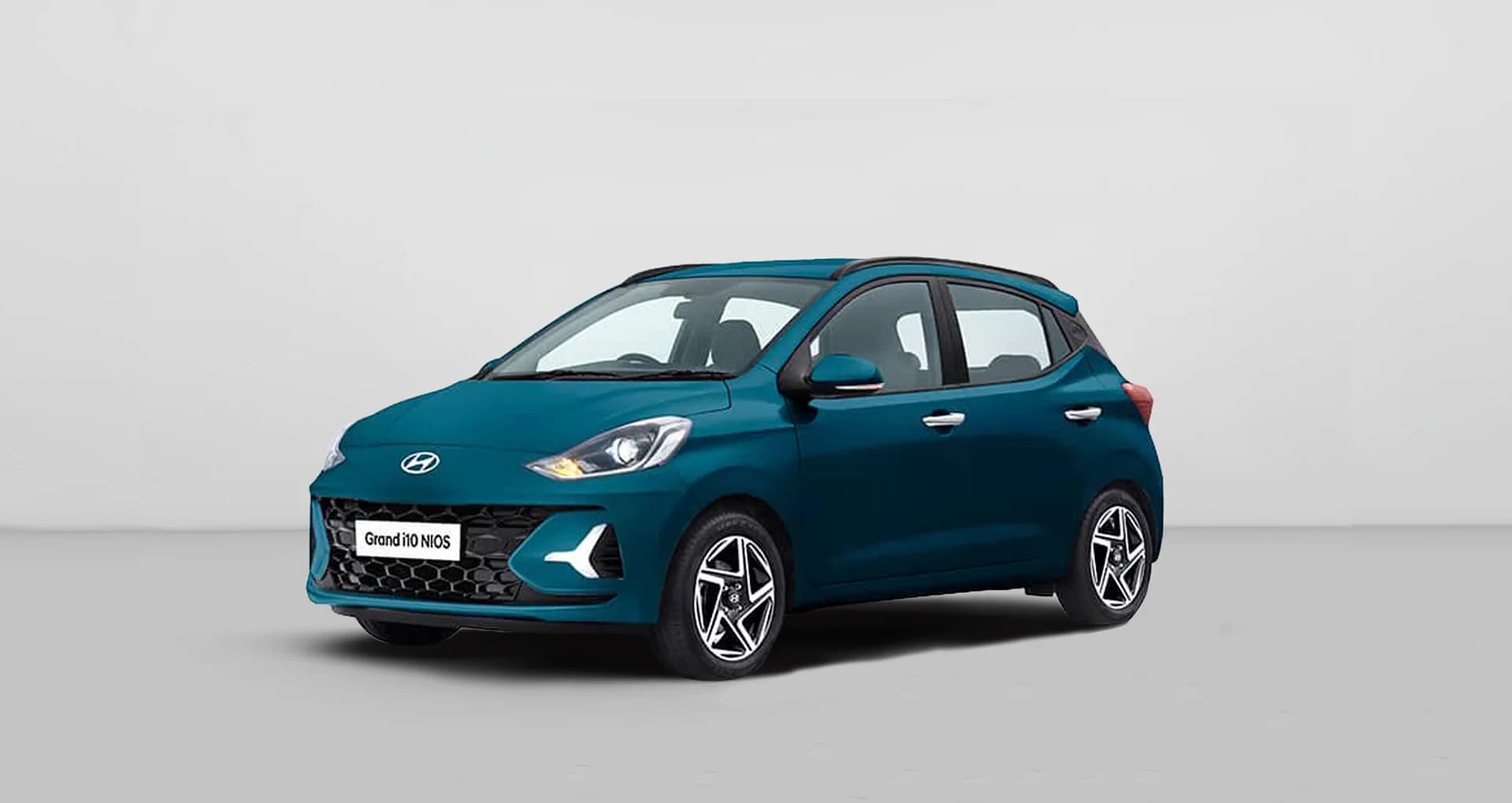 Hyundai Grand i10 Nios in Aqua Teal