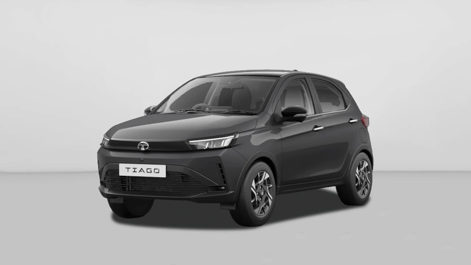 Tata Motors Tiago in Daytona Grey With Dual Tone