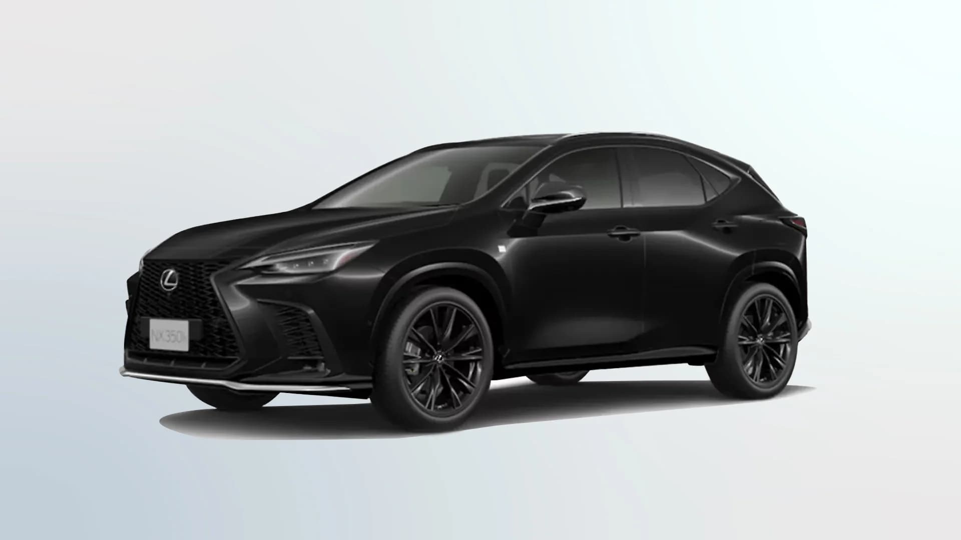 Lexus NX in Graphite Black Glass Flake