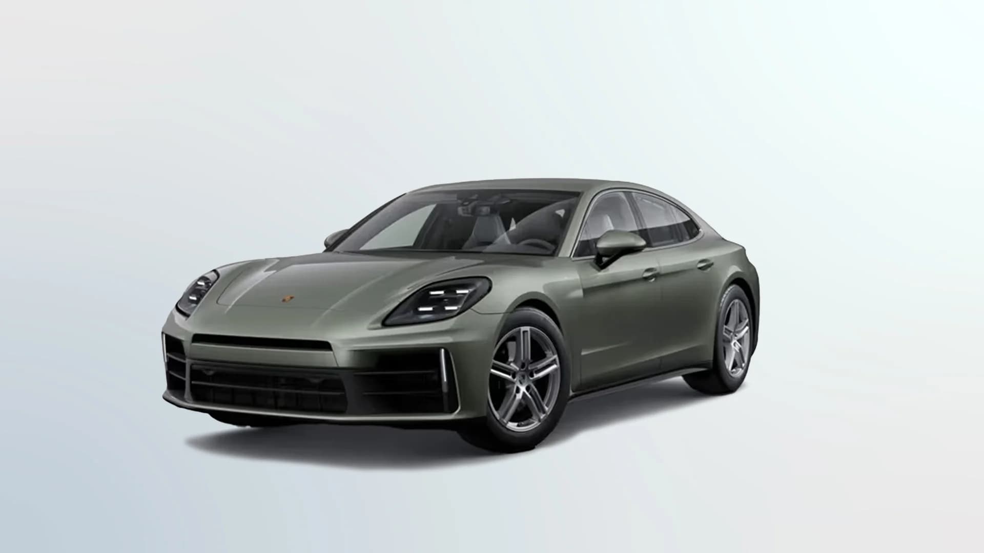 Porsche Panamera in Aventurine Green Metallic