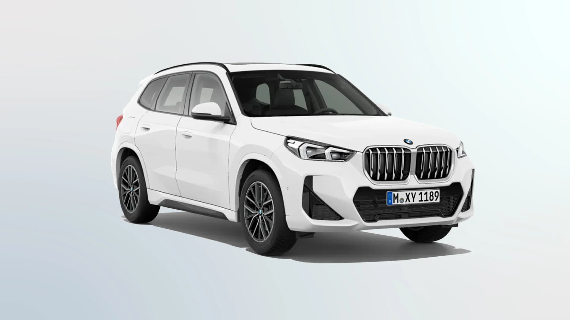 BMW X1 in Alpine White Solid