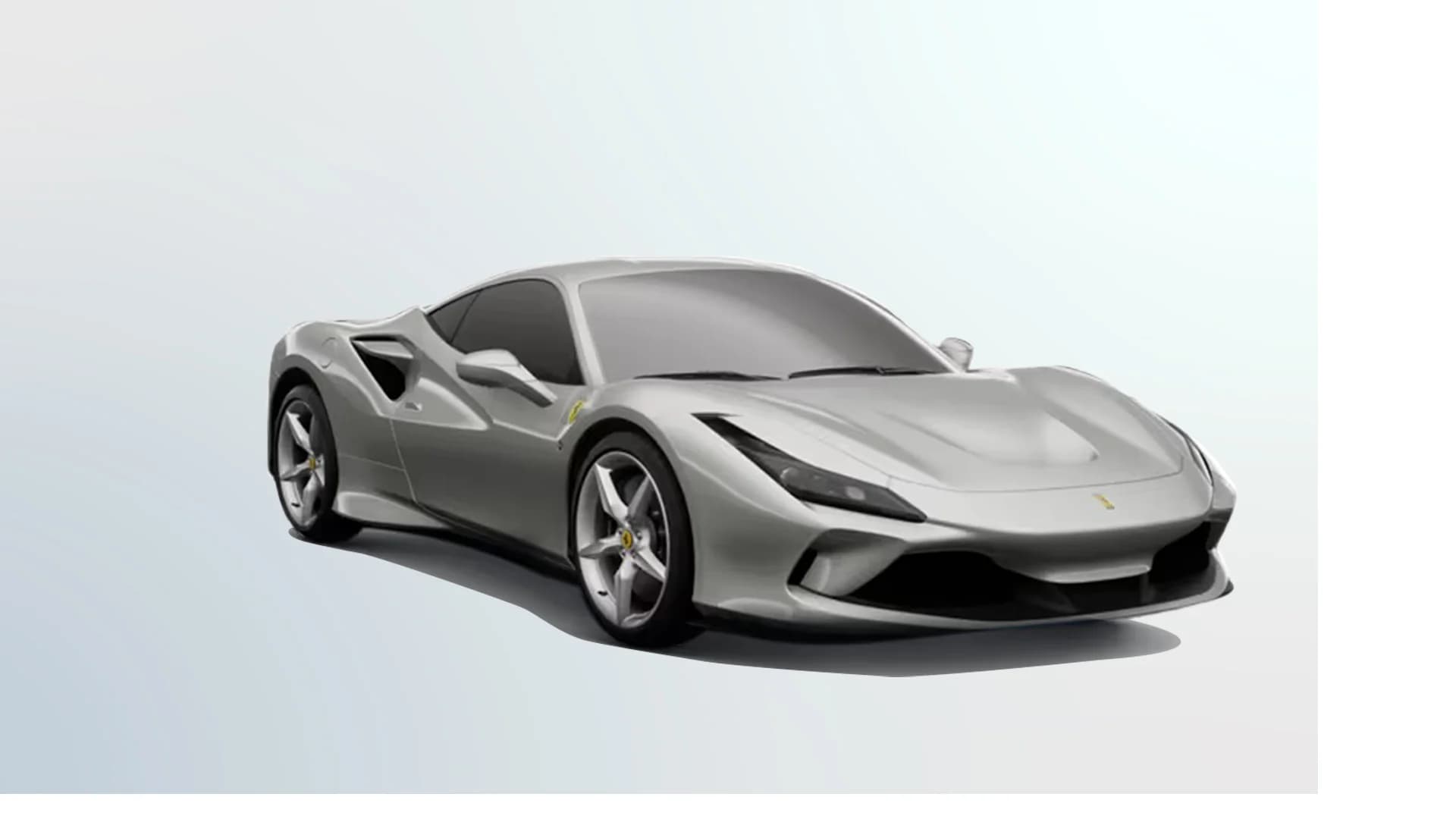 Ferrari F8 Tributo in Argento Nurburgring