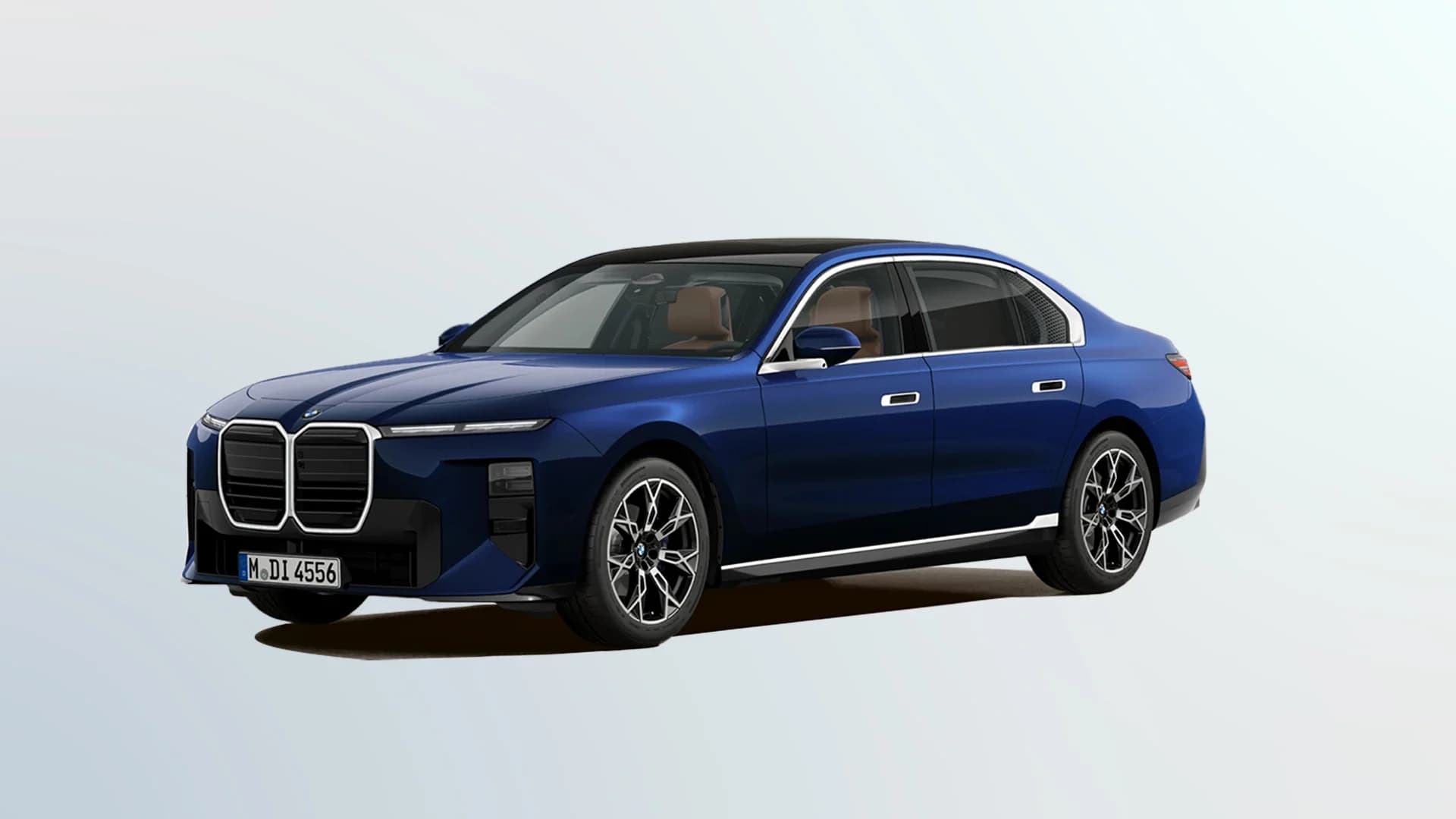 BMW 7 Series in Bmw Individual Tanzanite Blue Metallic
