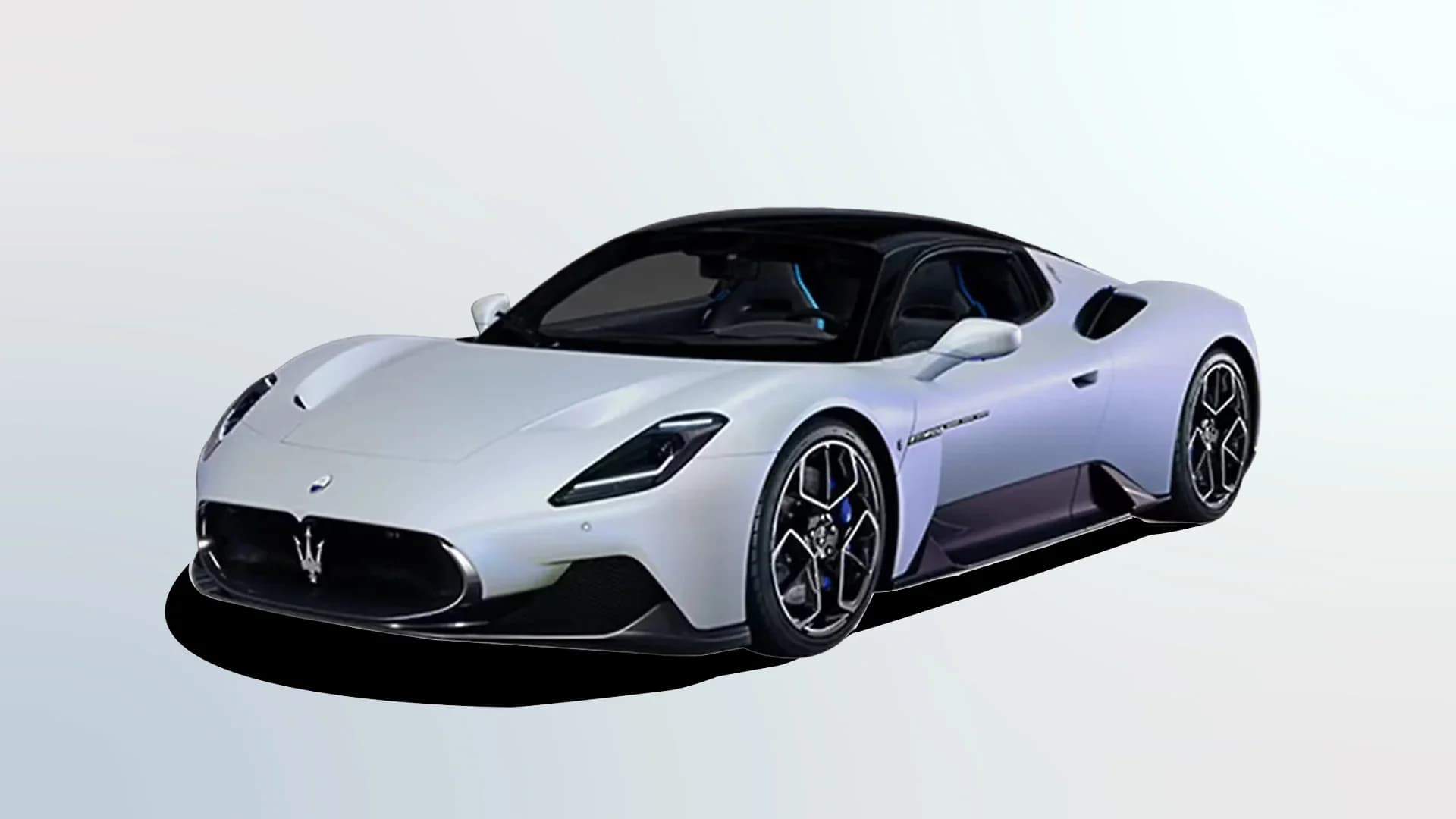 Maserati MC20 in Bianco