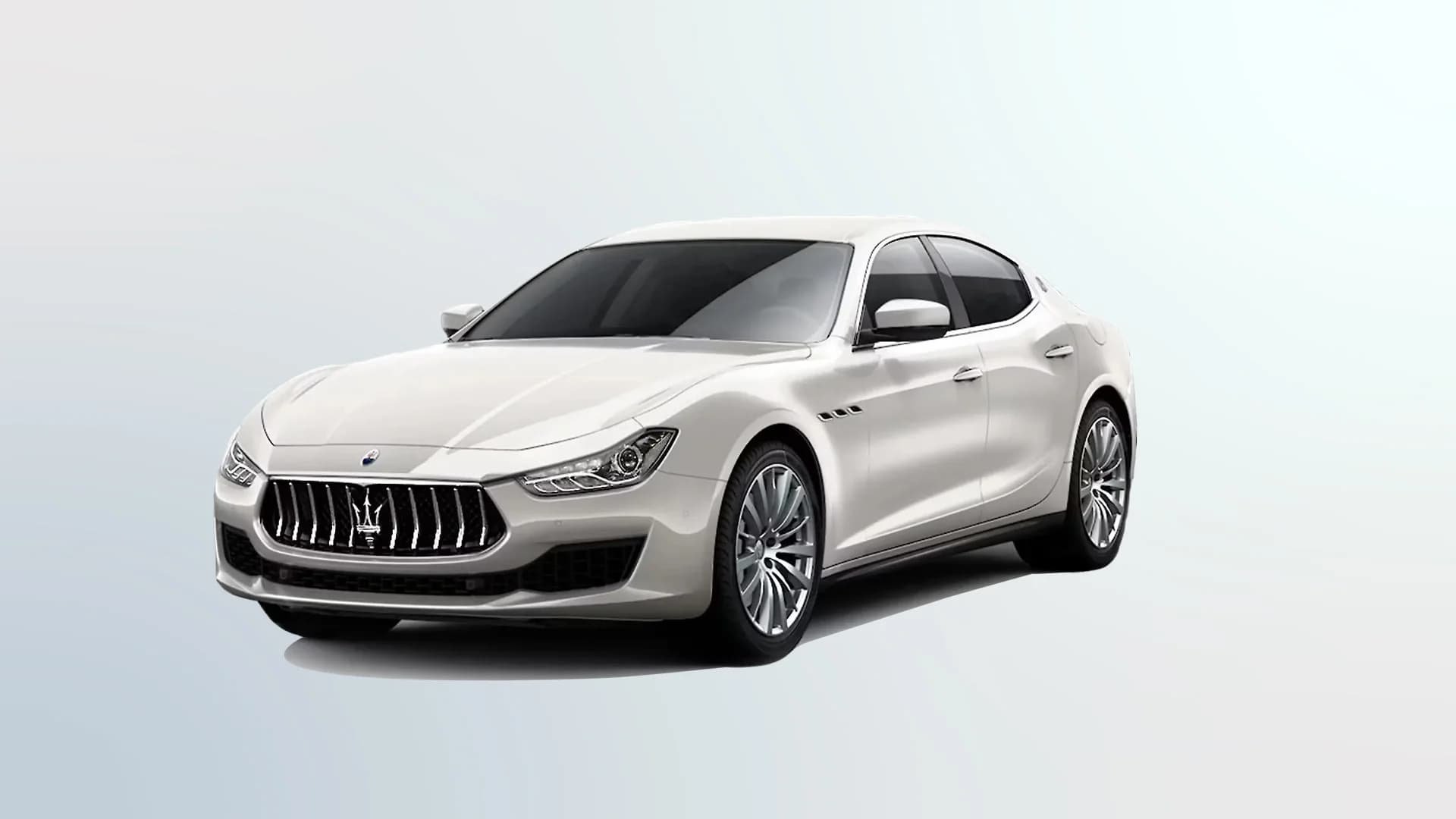 Maserati Ghibli in Bianco Alpi
