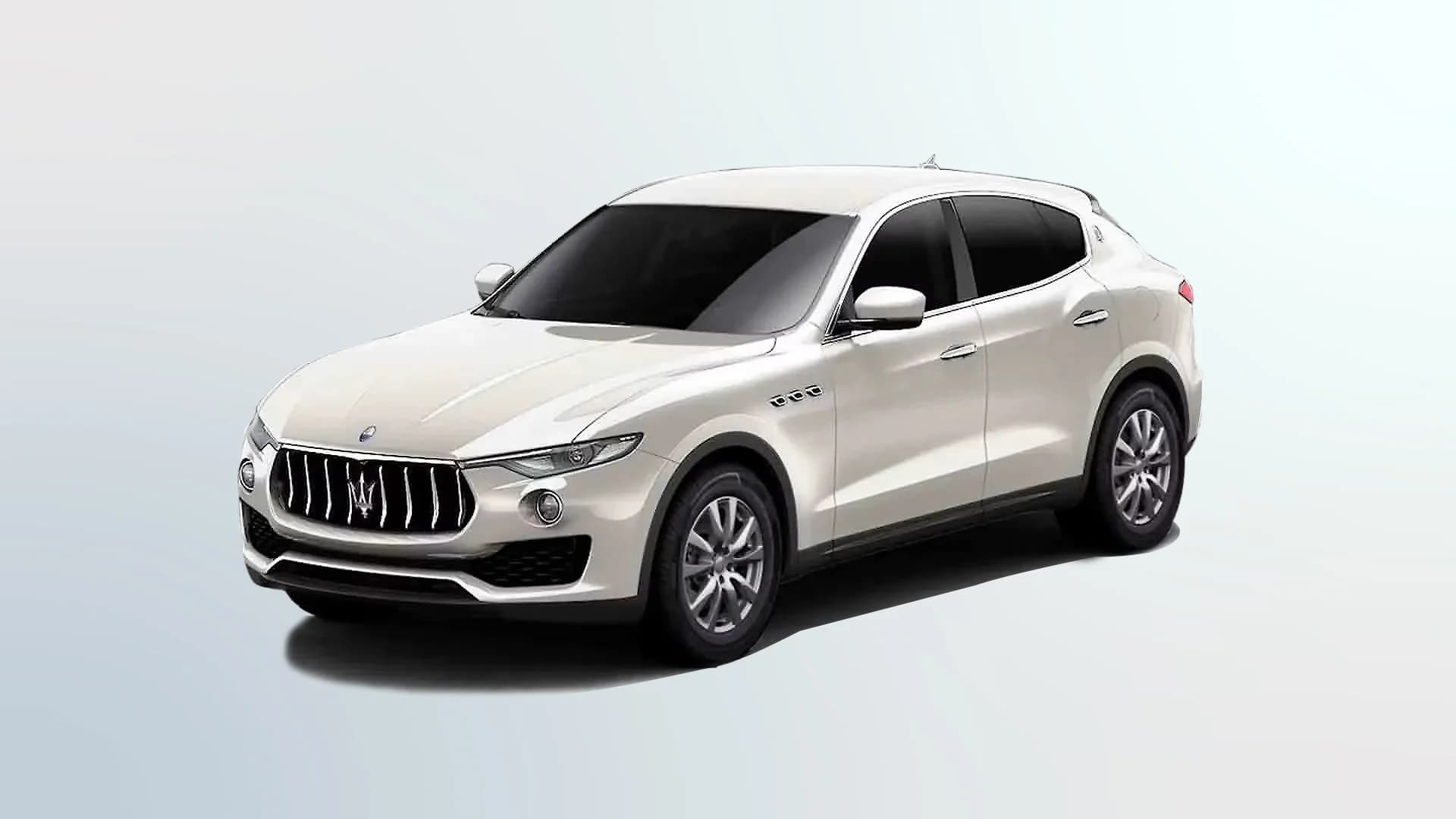 Maserati Levante in Bianco Alpi