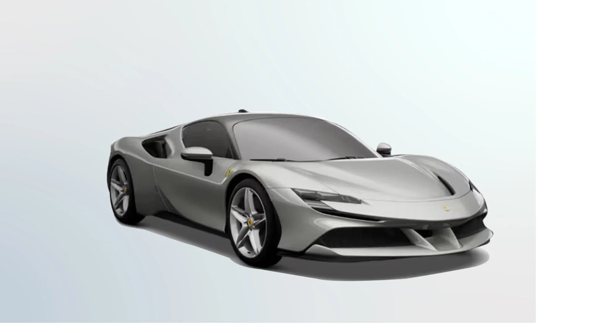 Ferrari SF90 Stradale in Argento Nurburg Ring