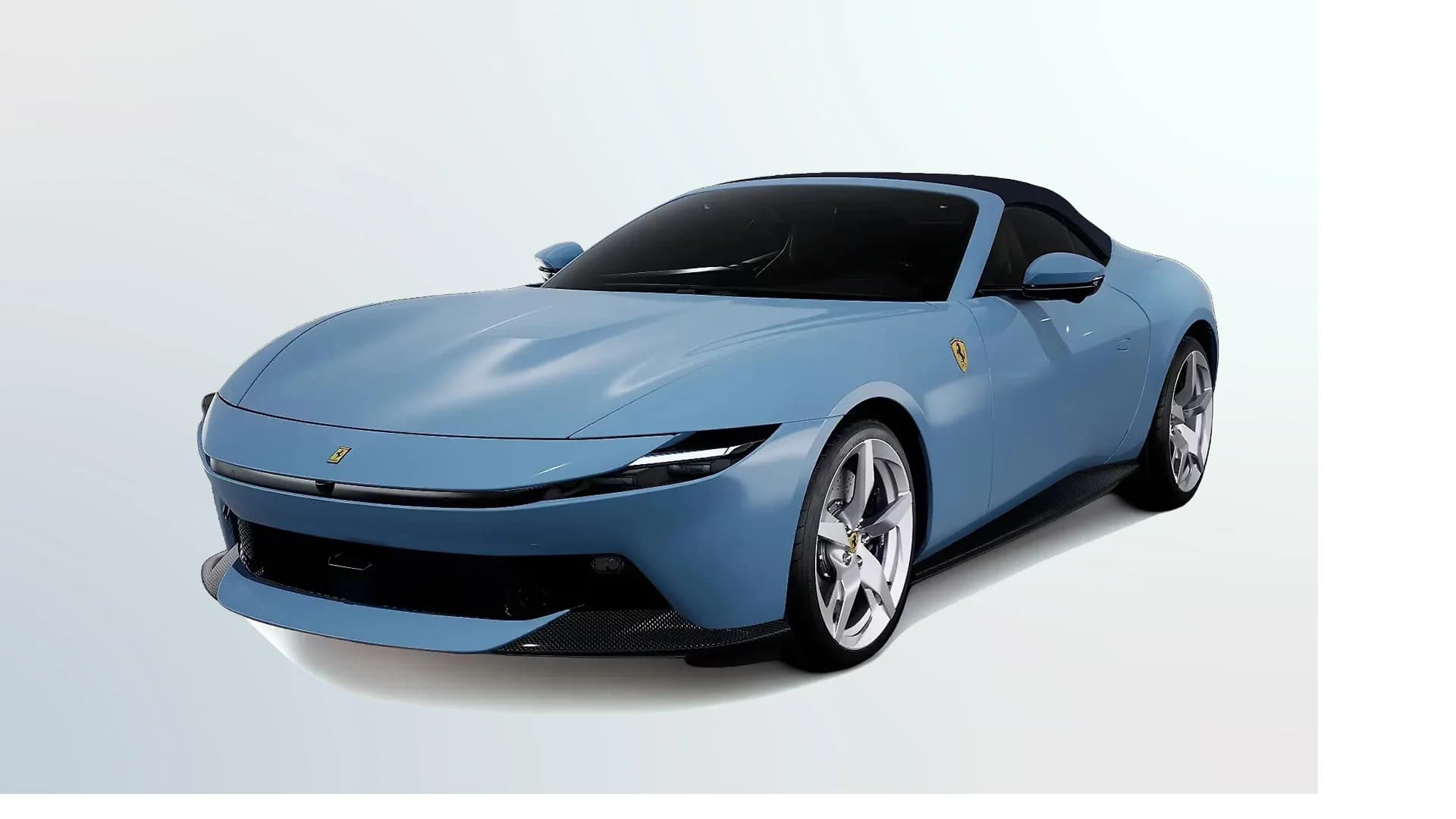 Ferrari Amalfi Spider in Azzurro La Plata