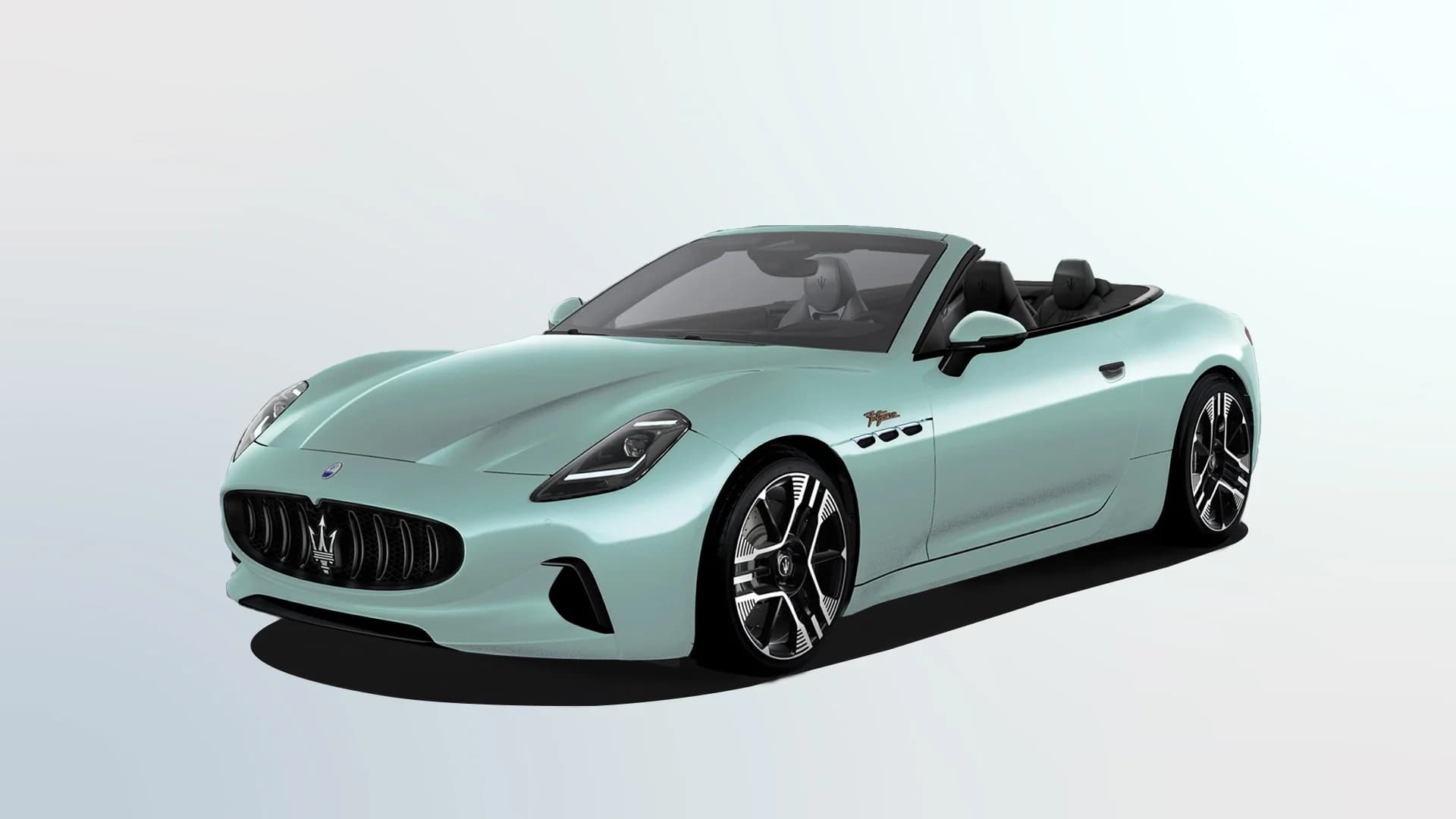 Maserati GranCabrio in Folgore Acquamarina